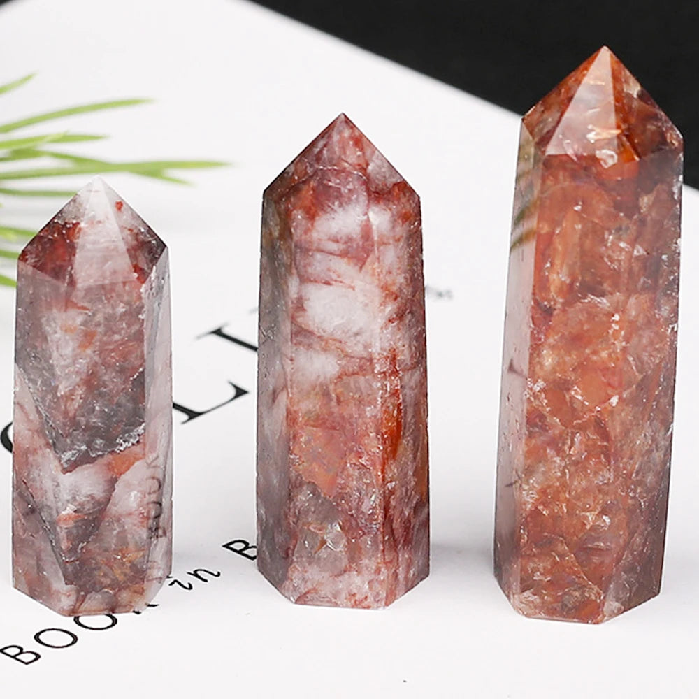 Natural Stone and Crystals Point Wand Witchcraft Rose Quartz Amethyst Home Decor Mineral Reiki Healing Stones Crafts Room Dec