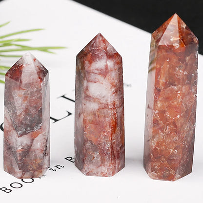 Natural Stone and Crystals Point Wand Witchcraft Rose Quartz Amethyst Home Decor Mineral Reiki Healing Stones Crafts Room Dec