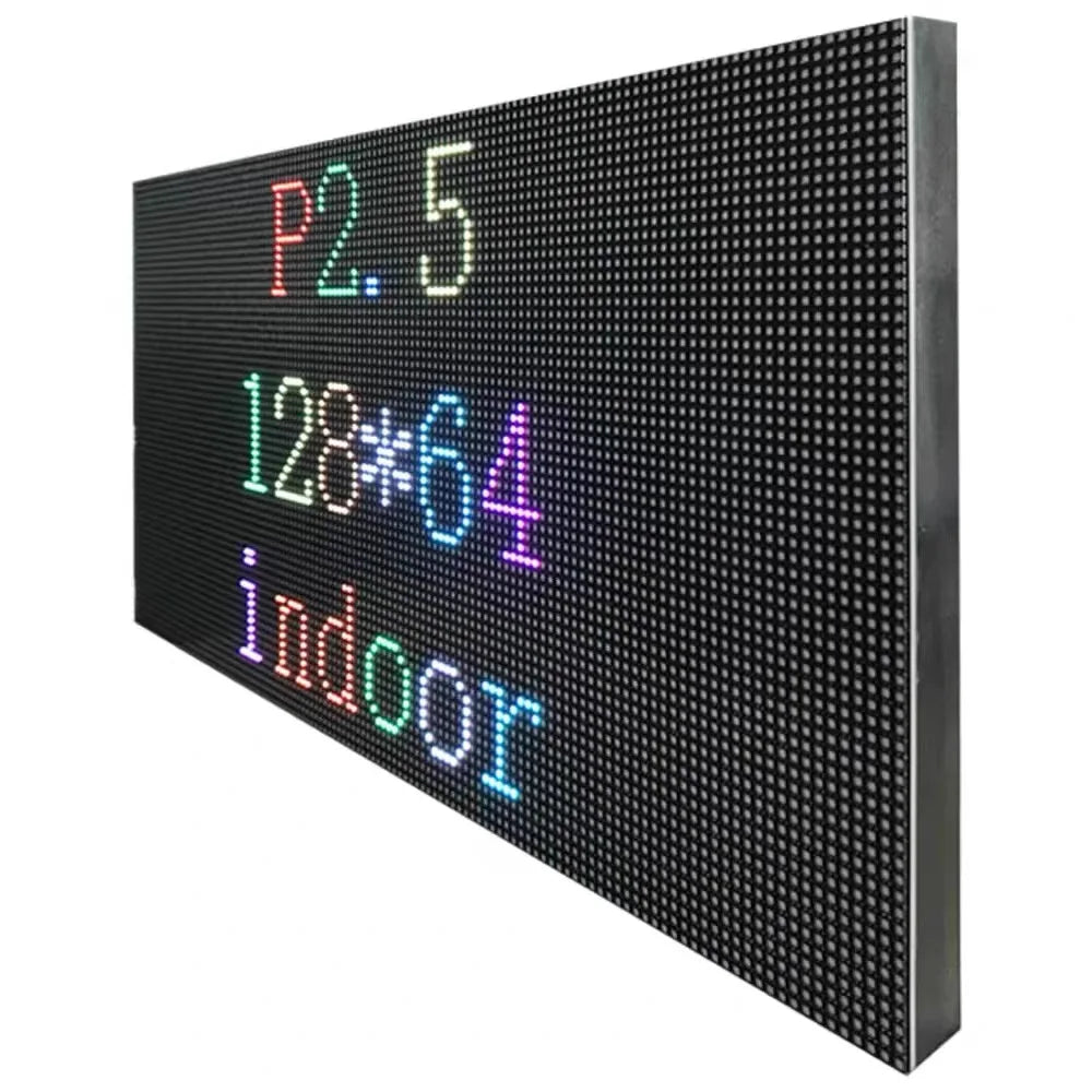 P2.5 LED Screen Panel Module Indoor 320x160mm 128x64 Pixels 1/32 Scan SMD RGB Full Color P2.5 LED Display Panel Module