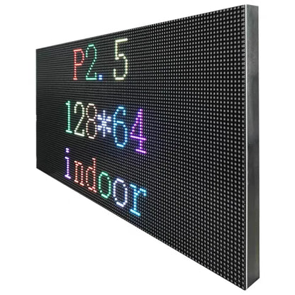 P2.5 LED Screen Panel Module Indoor 320x160mm 128x64 Pixels 1/32 Scan SMD RGB Full Color P2.5 LED Display Panel Module