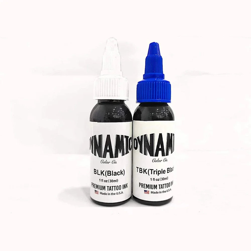 1oz Triple Black Pigment Tattoo Ink Pigment 30ml Tattoo Pigment Body Color Drawing Teng Black Natural Permanent Makeup Tattoo