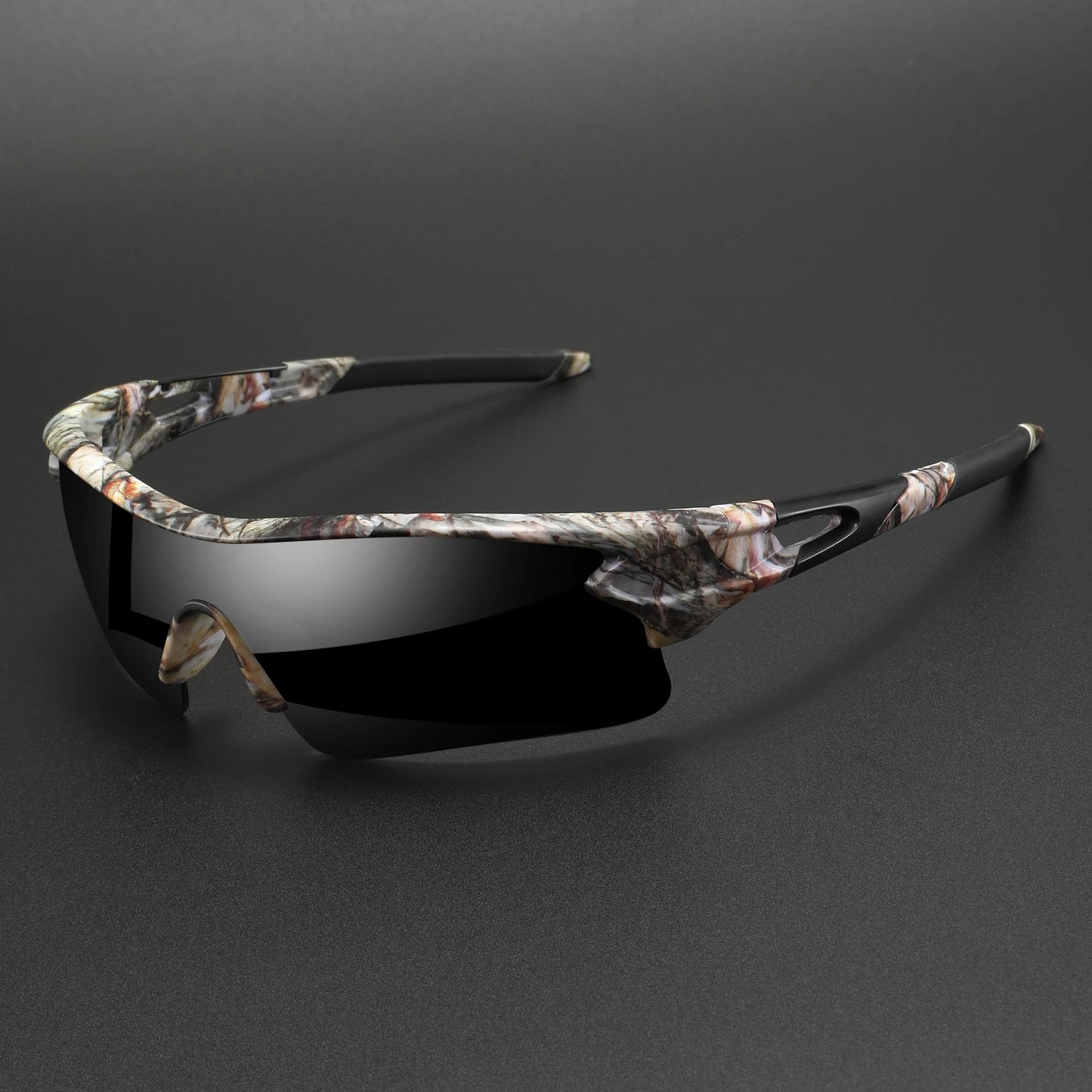 New UV400 Protective Sports Eyewear - Lightweight Full-Cover Lens, Unisex Wrap-Around for Cycling, Hiking & Daily Use - C10-b