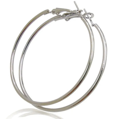 New Fashion Geometric Hollow Circle Hoop Earrings Fashion Jewelry boucle o'reilles femmes Hyperbole Brincos For Women Gilrs G