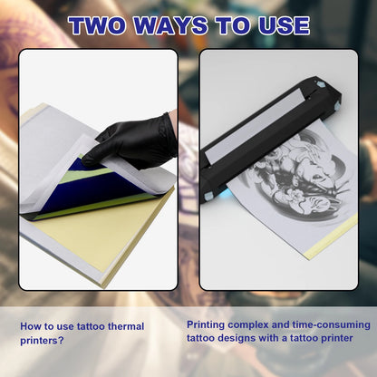 Tattoo Transfer Paper 20 50 100Pcs A4 Thermal Stencil Paper for Tattoo Copier Machine Professional Tattoo Supply for Users