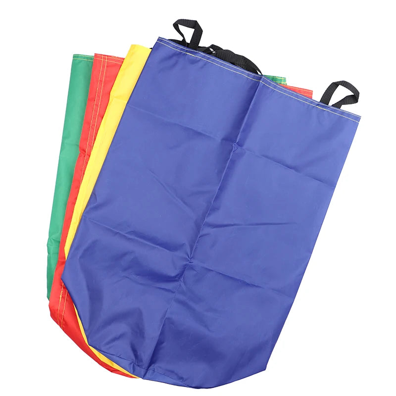 Sack Race Bags for Kids Colorful Oxford Cloth Jumping Sacks Outdoor Group Relay Game for Kindergarten Sports Day Family Party