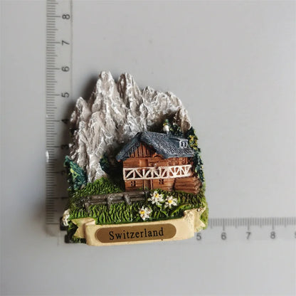 Switzerland Tourist Souvenir Fridge Magnets Jungfraujoc Luzern Zermatt Zermatt Geneva Bern Basel Interlaken Home Decor Sticke