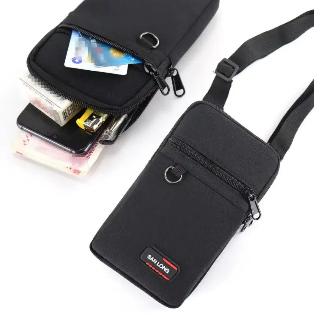 Waterproof Waist Bag Purse with Belt Single/double Layer Outdoor Fanny Pack Men Women Phone Pouch Camping Hunting Tactical Ba