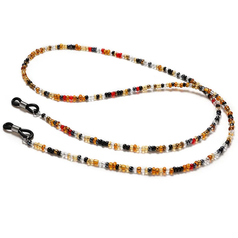 Fashion Eyeglass Chains for Women Pear Crystall Sunglasses Chains Glasses Cord Holder Eyewear Lanyard Necklace Strap Rope - 1