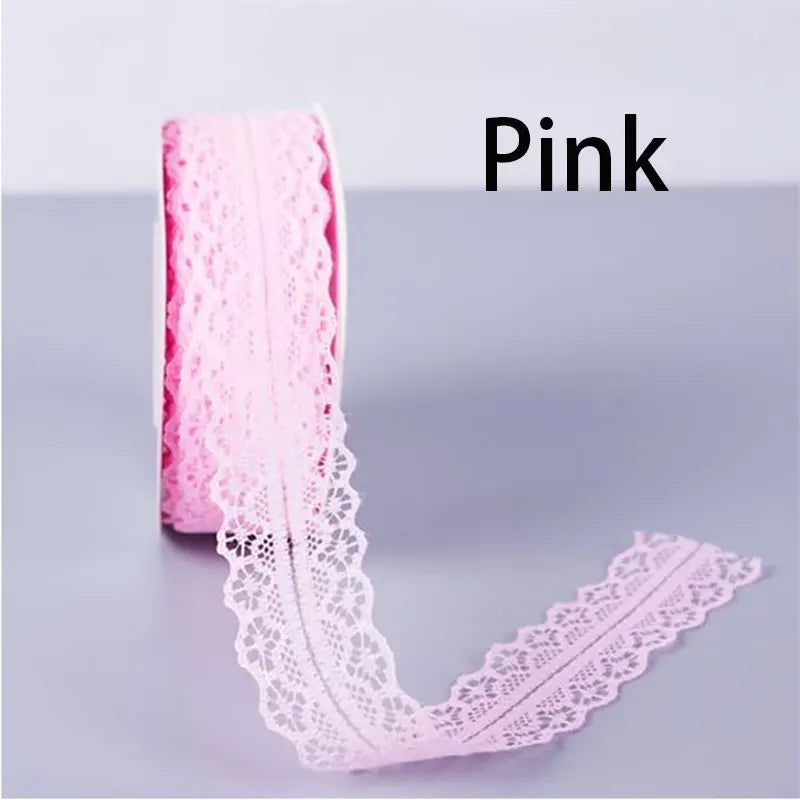 1/5/10 Yards Lace Ribbon 3cm Wide Vintage Pattern Ribbons DIY Apparel Sewing Fabric Gift Wrapping Party Decorations