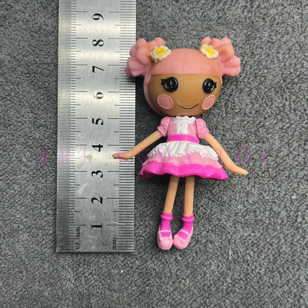 Original 8-10cm Can Choose Lalaloopsy Little Sister and Pet Dolls PVC Holiday Gift Collection Pvc Toys - A2-1PC