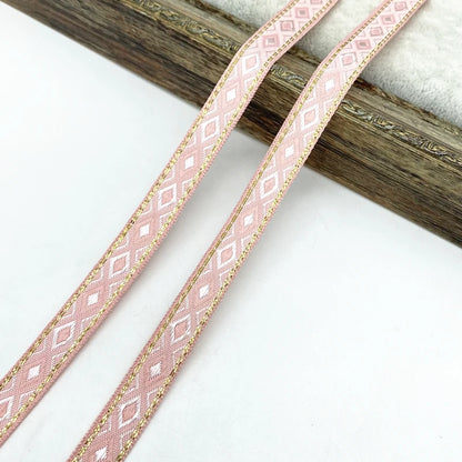 Lace Trim, Vintage Ethnic Lace Tape 2 Yards, 13mm Wide for Sewing, DIY Crafts, Lace Projects, Scrapbooking, Floral Tape - 16