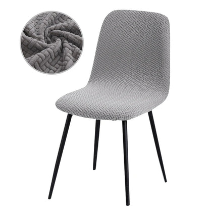 Higher Quality Velvet Chair Cover 1/2/4/6 pcs Stretchable Chair Cover For Dining Room 2 Type of Fabrics Chair Slipcover For H