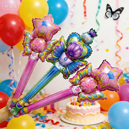 18 Balala Medium-Sized Balloons, Party Balloons, Birthday Balloons, Photo Booth Props, Suitable for Birthday Parties, Outdoor
