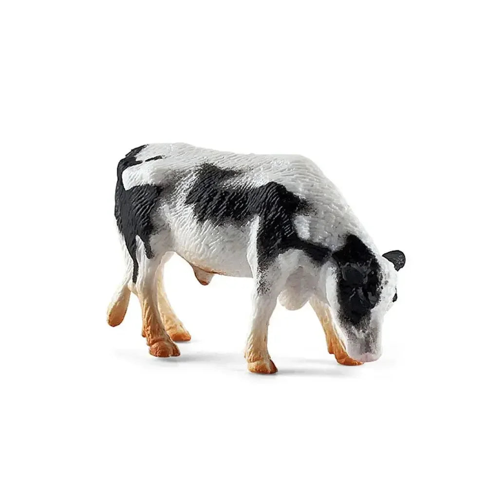 Realistic Animal Model Simulated Poultry Miniatures Farm Dog Duck Cock Figurines Creative Education Kids Gift for Children - 