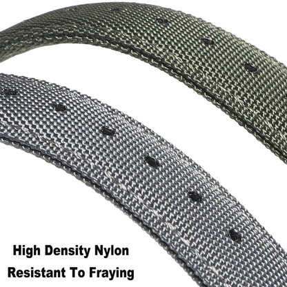 18mm 19mm 20mm 21mm 22mm 24mm Waterproof Sailcloth Watch Strap Two-Sided Nylon Watchband Quick Release Band Sport Belt For Me