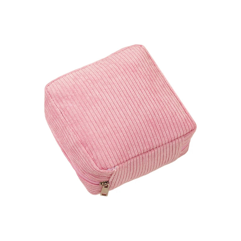 Sanitary Napkins Organizer Bags Women Portable Makeup Lipstick Travel Organizer Bag Multifunctional Mini Earphone Storage Pou