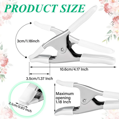 Heavy Duty Fixed Clamp 4 Pack Dress Clips Clothing Clamps For Fitting Bridal Seamstress Mannequin Wedding Photographer