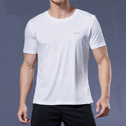 Running Shirts Soccer Shirts Men's Jersey Sportswear Mens Jogging T-Shirts Quick Dry Compression Sport T-Shirt Fitness Gym - 