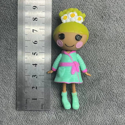 Original Lalaloopsy 8-10cm Little Sister and Pet Dolls PVC Holiday Gift Collection Pvc Toys - A20-1PC