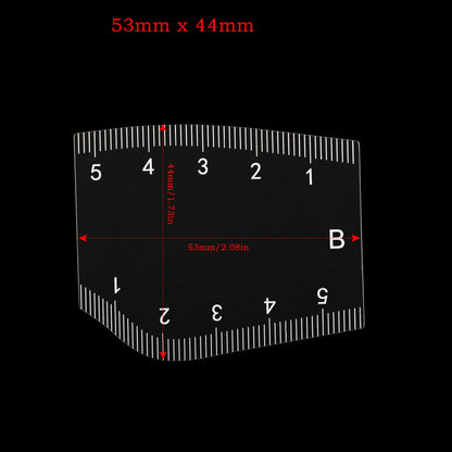 5-Type Eyebrow Shaping Stencil Kit Multi-Style Template Ruler Professional Bros Shaper for Perfect Brow Sculpting Microbladin
