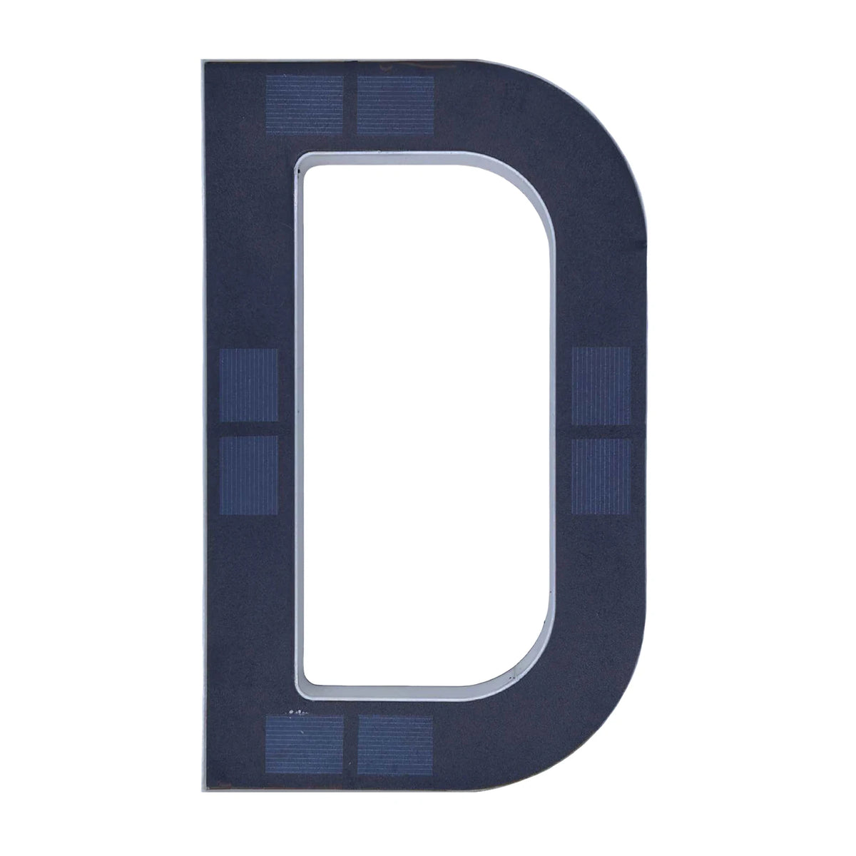 Solar Lighted House Number Outside Light-up LED Address Sign Waterproof Modern House Number Light Address Number for Door Dec