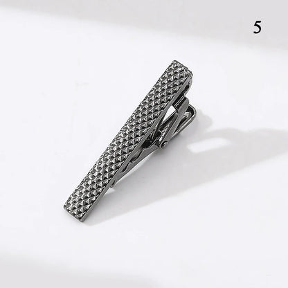 Tie Pin For Men Classic Tie Clips Copper Tie Bar Tie Collar Pin Business Corbata Necktie Clip Jewelry Gift Wedding Accessorie