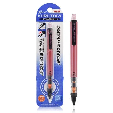 Janpan UNI Kuru Toga Mechanical Pencil M5-452 Drawing Pencil 0.5mm Low Center of Gravity Automatic Rotation School Supplies -