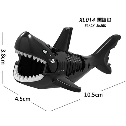 Movie Series Animal Big Dinosaur Building Block Monster Mini Animation Action Figures Model King Toy Children's Gifts - 17