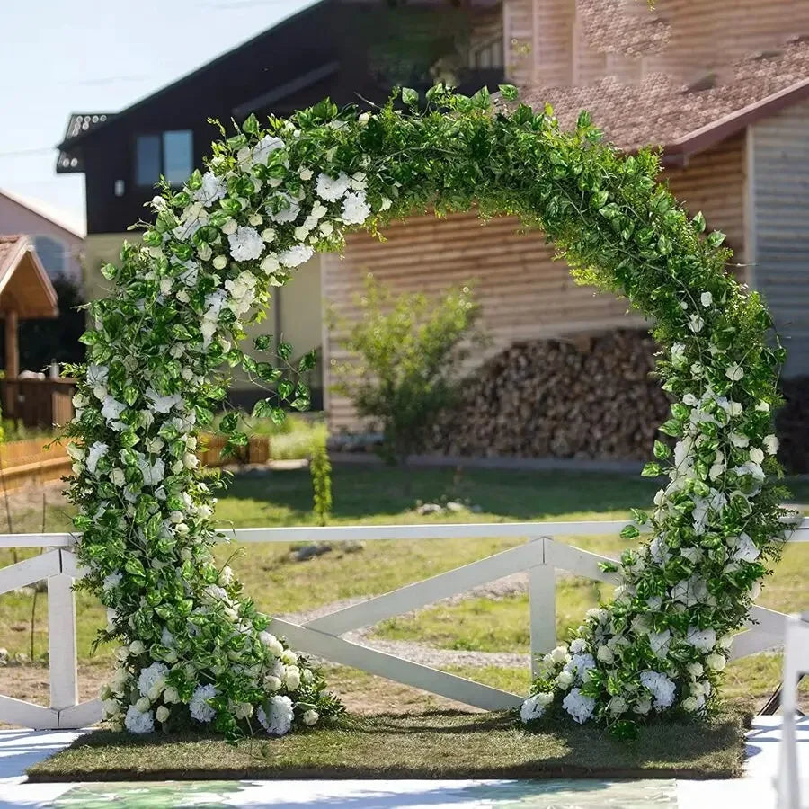 4/10M Artificial Plant Green Ivy Leaf Garland Fake Plant Creeper Hanging Vine Outdoor DIY Garden Wall Wedding Party Home Deco