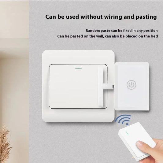 Wireless Control Light Switch Off Tool Automatic Button Pusher Intelligent USB Rechargeable Lazy Remote Control Switch