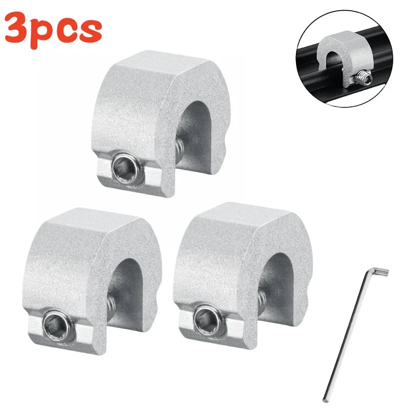 New 3/5/10pcs Aluminum Alloy Window Lock Stopper Sliding Door Window Limiter Sliding Sash Stopper Anti-theft Child Safety Loc