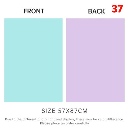 Photography Backdrops Wallpaper 57*87cm 2sides Solid Color Photo Background Props for Photo Studio Newborn Product Photograph