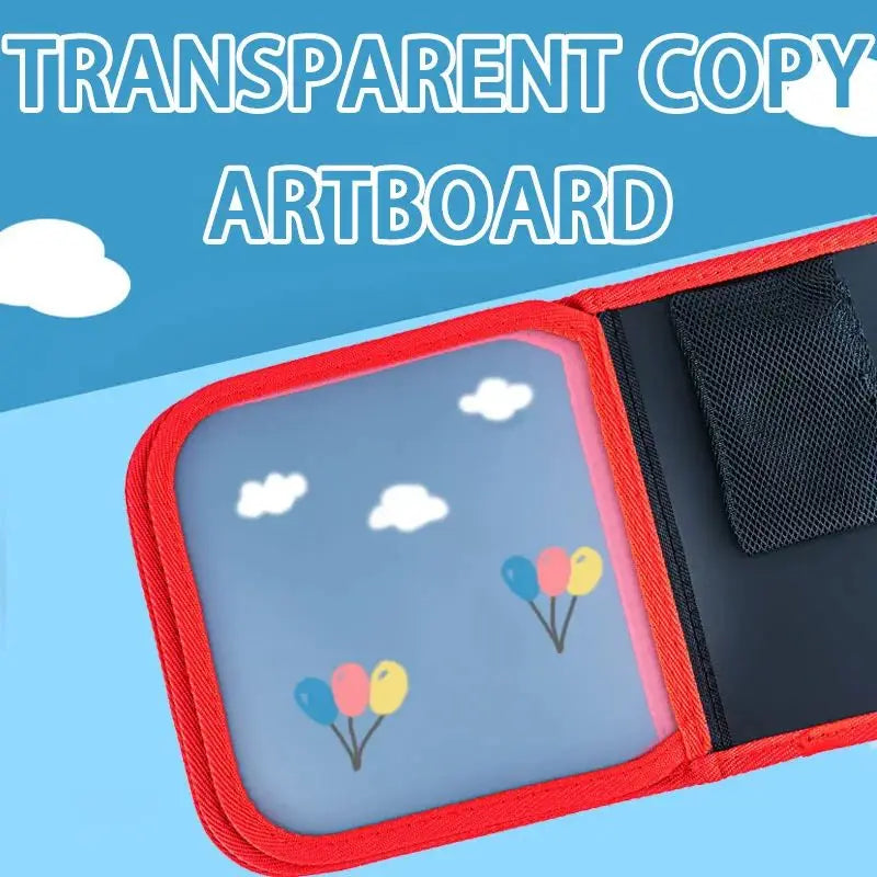 Erasable Doodle Book for KidsToddlers Toys Reusable Drawing Pads with 12 Watercolor Pens Preschool Toy Trip Writing Painting 
