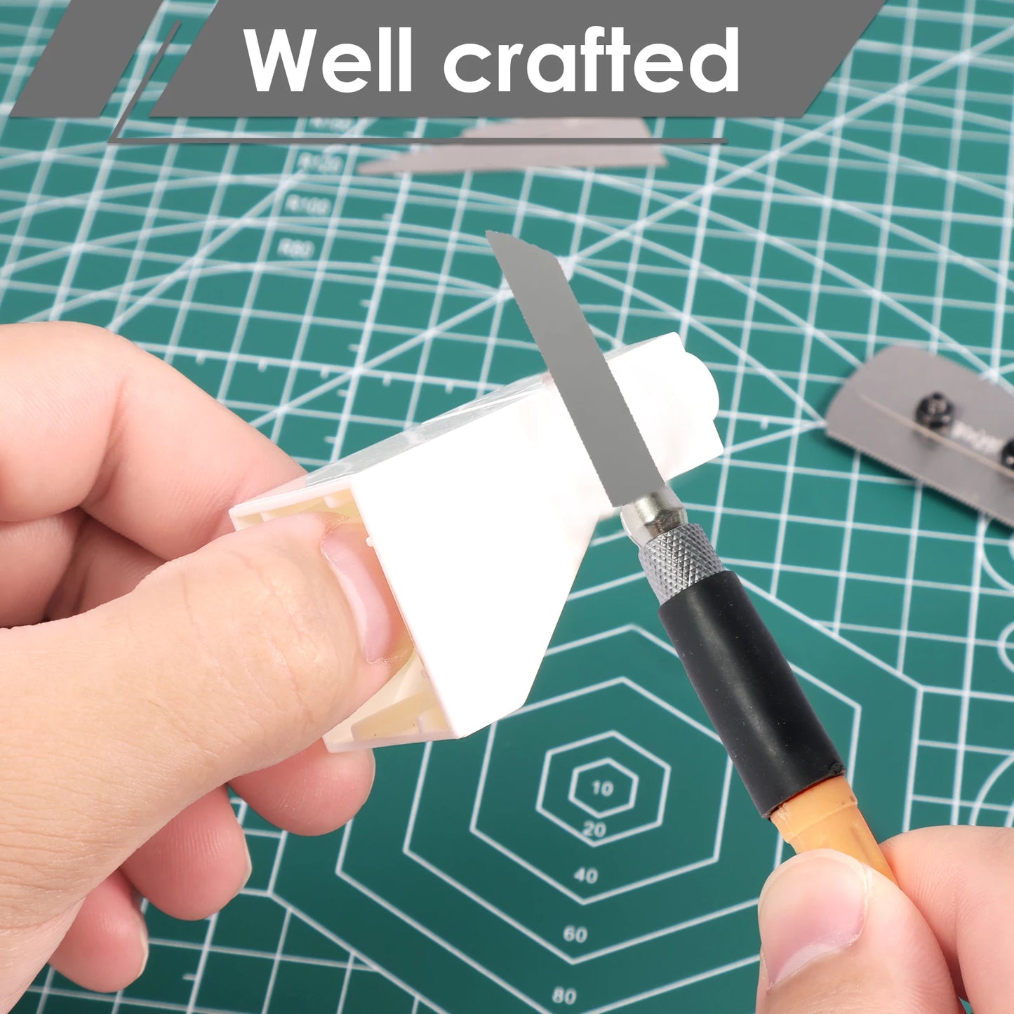 Mini Hand Saw Model Tools DIY Craft Hobby Modeling Metal Blades Hand-held Model Hand Saw Kit Engraving Cutting Woodworking To