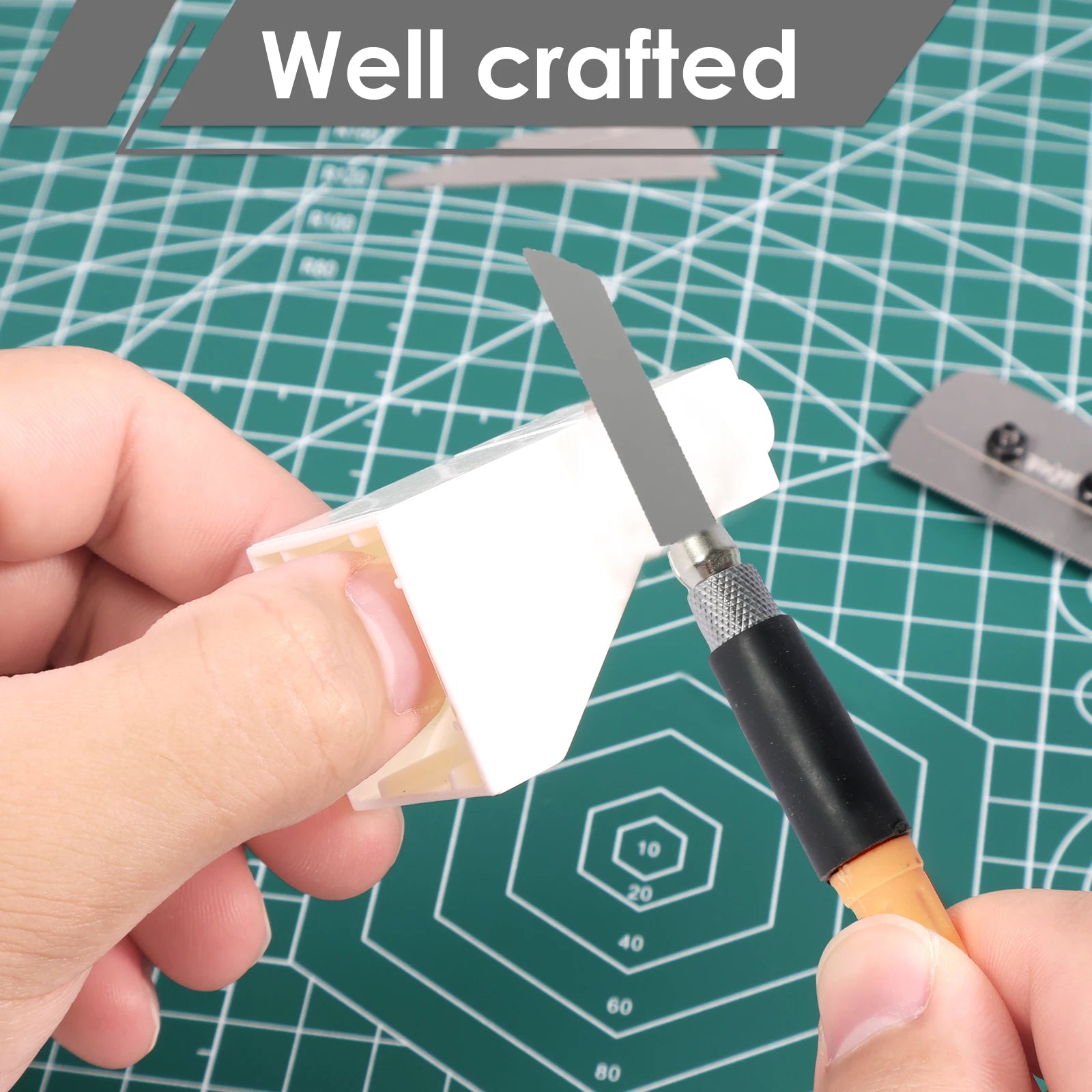Mini Hand Saw Model Tools DIY Craft Hobby Modeling Metal Blades Hand-held Model Hand Saw Kit Engraving Cutting Woodworking To