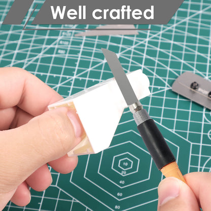 Mini Hand Saw Model Tools DIY Craft Hobby Modeling Metal Blades Hand-held Model Hand Saw Kit Engraving Cutting Woodworking To