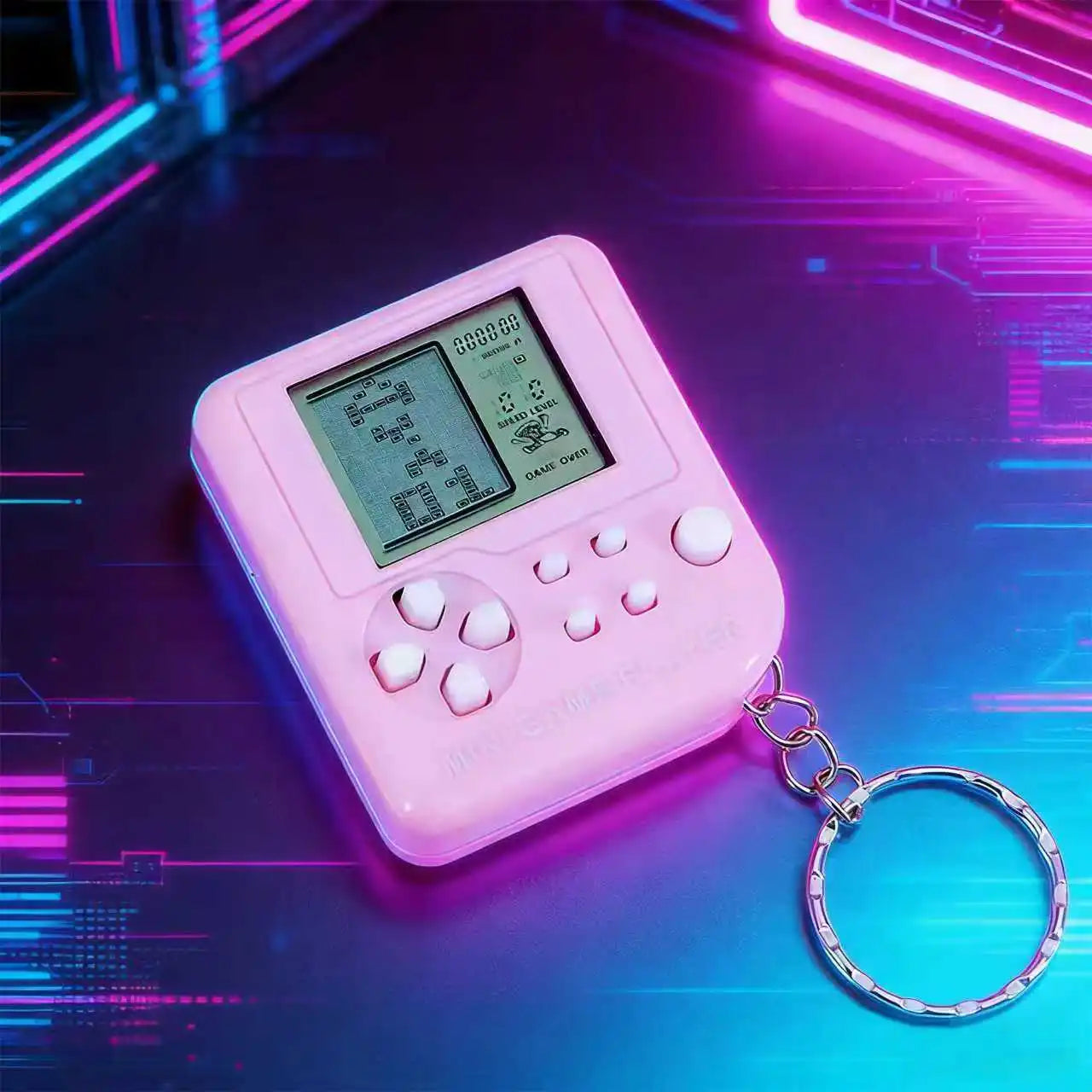 Retro Mini Handheld Game Console Classic Electronic Games Handheld Game Machine Children's Educational Game Console Toy Ide G