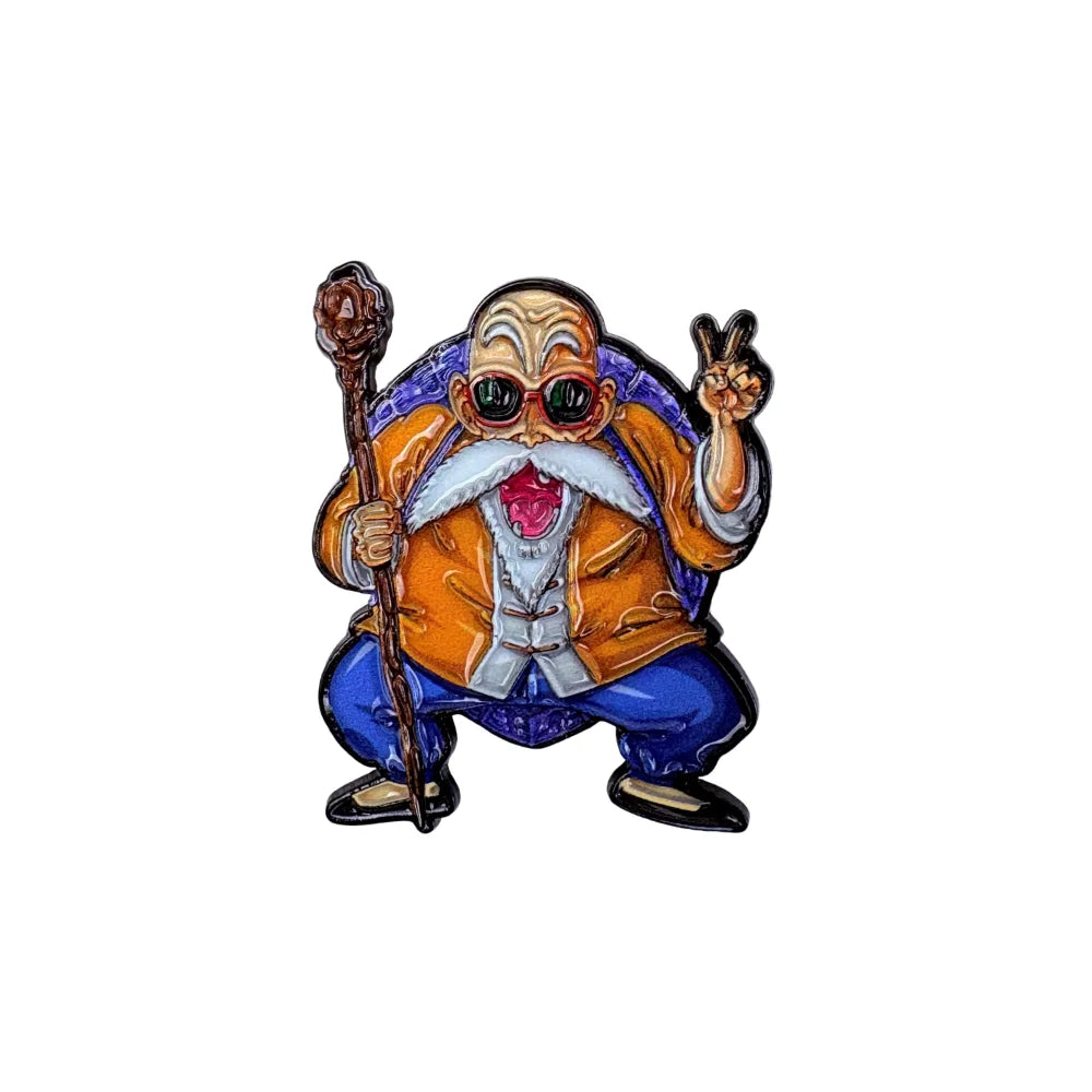 Anime Funny Cartoon Character Brooch Creative Enamel Pin Metal Badge Clothes Decorative Jewelry Gift for Friends - C-DB-18