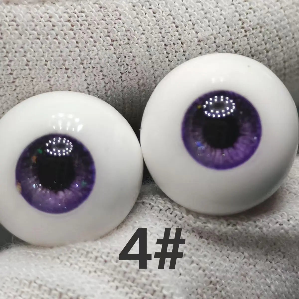 1 Pair Resin Doll's Eyes 10/12/14/16/18mm Doll Accessories DIY Eyes Makeup for 1/6 Doll