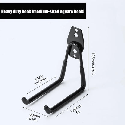 Garage Storage Utility Hooks,Garage Garden Tool Organizer,Hanging Utility Wall Mount Hooks,Heavy Duty Tool Storage Organizer 