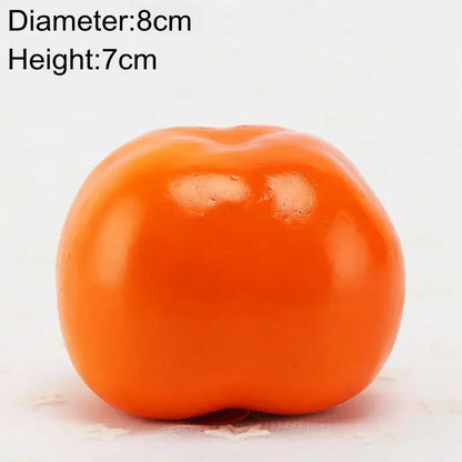 Artificial Fruits and Vegetables Home Decoration Fake Orange Peach Apple Pear Grape Lemon Peach Ornament Food Photography Pro