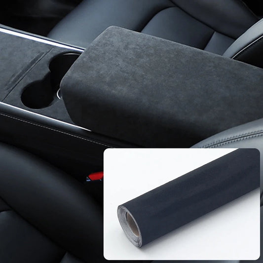 20x30cm 50x150cm Suede Fabric Self-adhesive Adhesive Cloth for Car Interior Modification Door Panel Workbench DIY Supply
