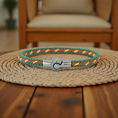 Unique Ethnic String Bracelet Unisex Handmade Braided Lucky Thread Distance Attract Couple Bangle Leisure Accessories Pulseri