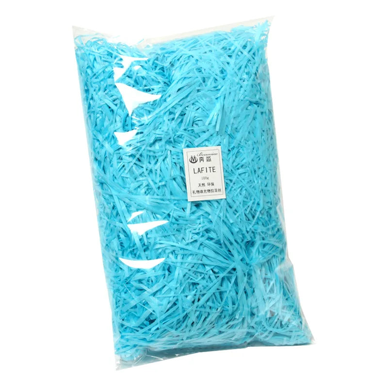 20/50g Multicolored Shredded Crinkle Paper Strands Shredded Crinkle Confetti DIY Gift Box Filling Party Wedding Christmas Dec
