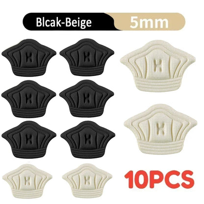 10pcs/set Insoles for Shoes Patch Heel Pads for Shoes Adjustable Size Feet Pad Insole Adhesive Back Sticker Shoes Insert Inso