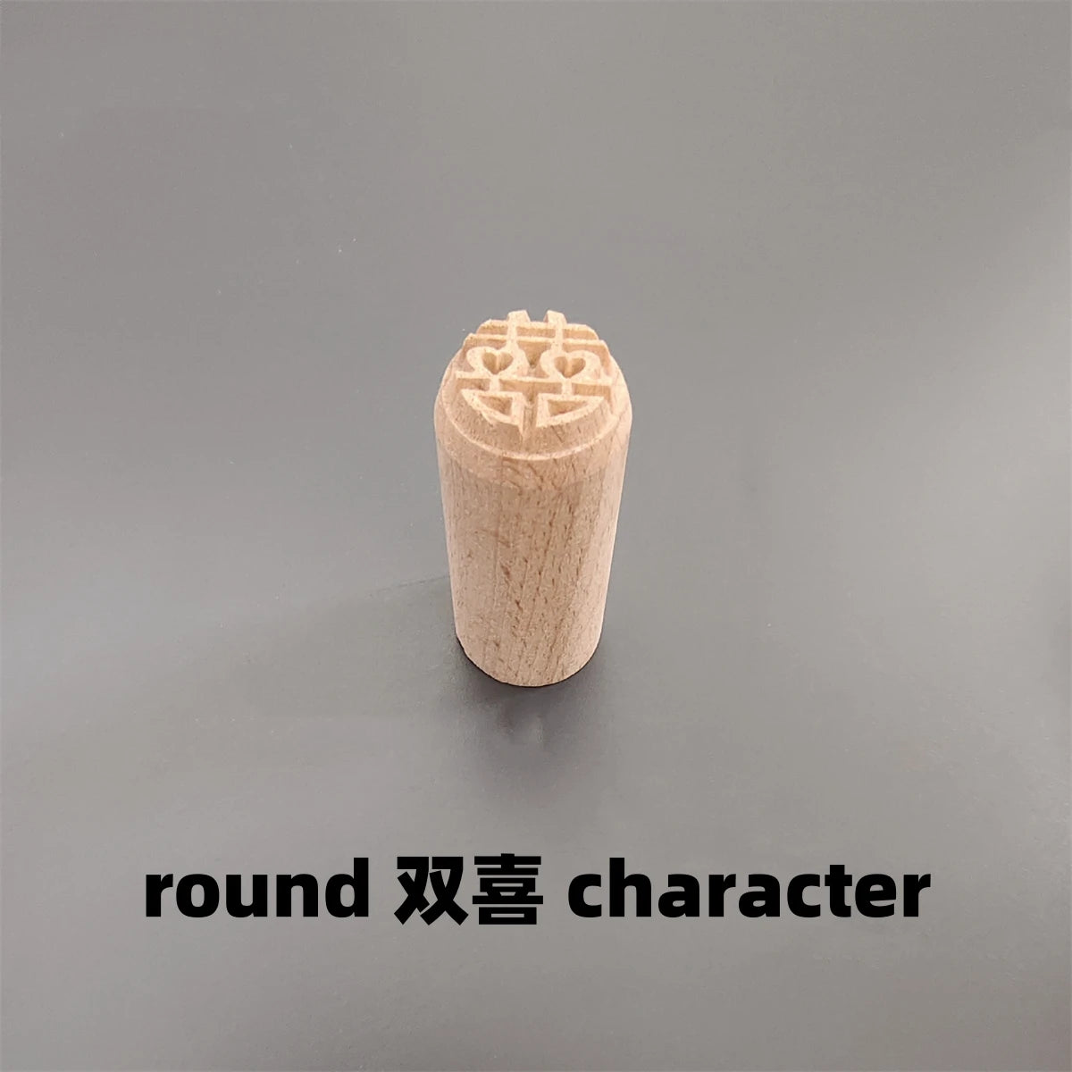 9 Patterns Wood Stamps DIY Wooden Clay Seal Set Round Pottery Tool Moon Cake Mantou Pasta Kitchen Food Seal Homemaking Tool 1