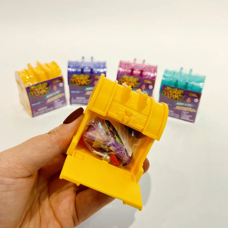 Animal Jam Adopt A Pet Treasure Chest Series Blind Box Toy Cute Animal Models Mystery Box Desktop Decorations ren's Gifts