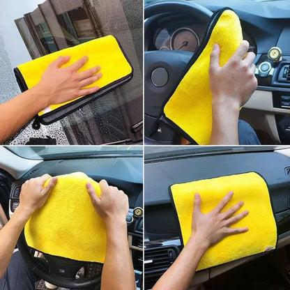 3/5/10Pcs Car Wash Microfiber Towel 30*30CM / 30*60cm Car Cleaning Drying Cloth Care Cloth Car Wash Towel Kitchen Towel