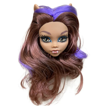 Multi-Joints Movable Doll Body Toy 23cm Doll Toy To Fit Many Heads White Green Brown Purple Monstering High Doll Body Cat hea