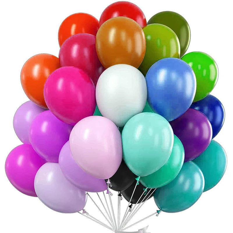 10/20/30/50pcs Pastel Green Blue Pink Latex colorful Balloon Wedding Happy Birthday Party Decoration Baby Shower Globos Ballo